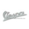 Emblême de tablier alu, Vespa type ancien perçages Italiens